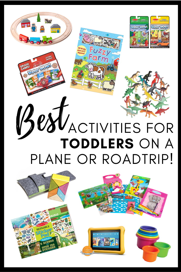 15 Awesome Ways to Entertain a Toddler on a Plane or in the Car